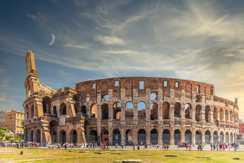 Visit the Colosseum in Rome, Ancient Roman Amphitheater